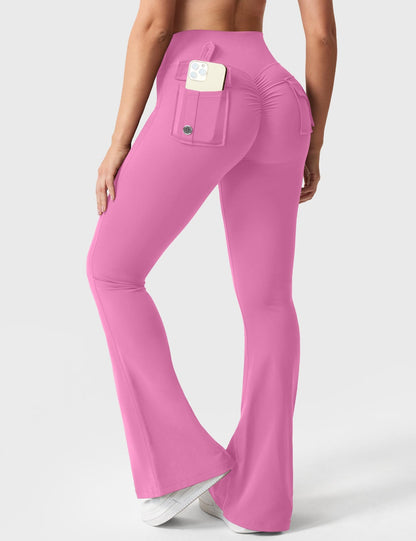 Leggings Brittany flare con tasche