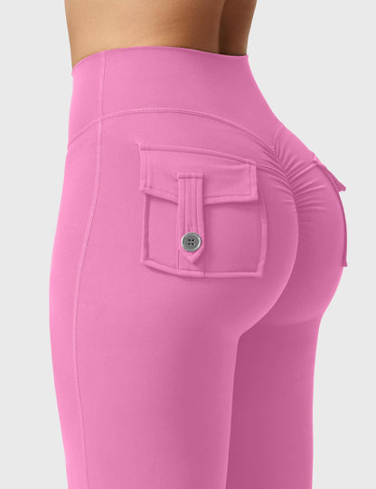 Leggings Brittany flare con tasche