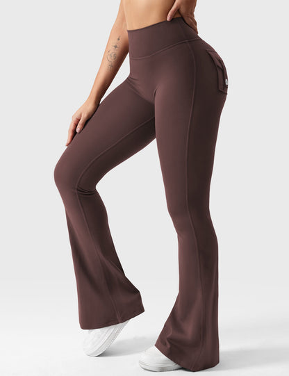Leggings Brittany flare con tasche
