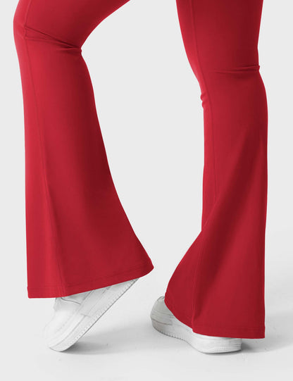 Leggings Brittany flare con tasche
