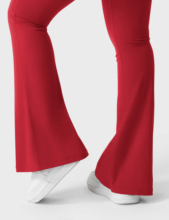 Yeoreo Brittany Flared Leggings with Pockets
