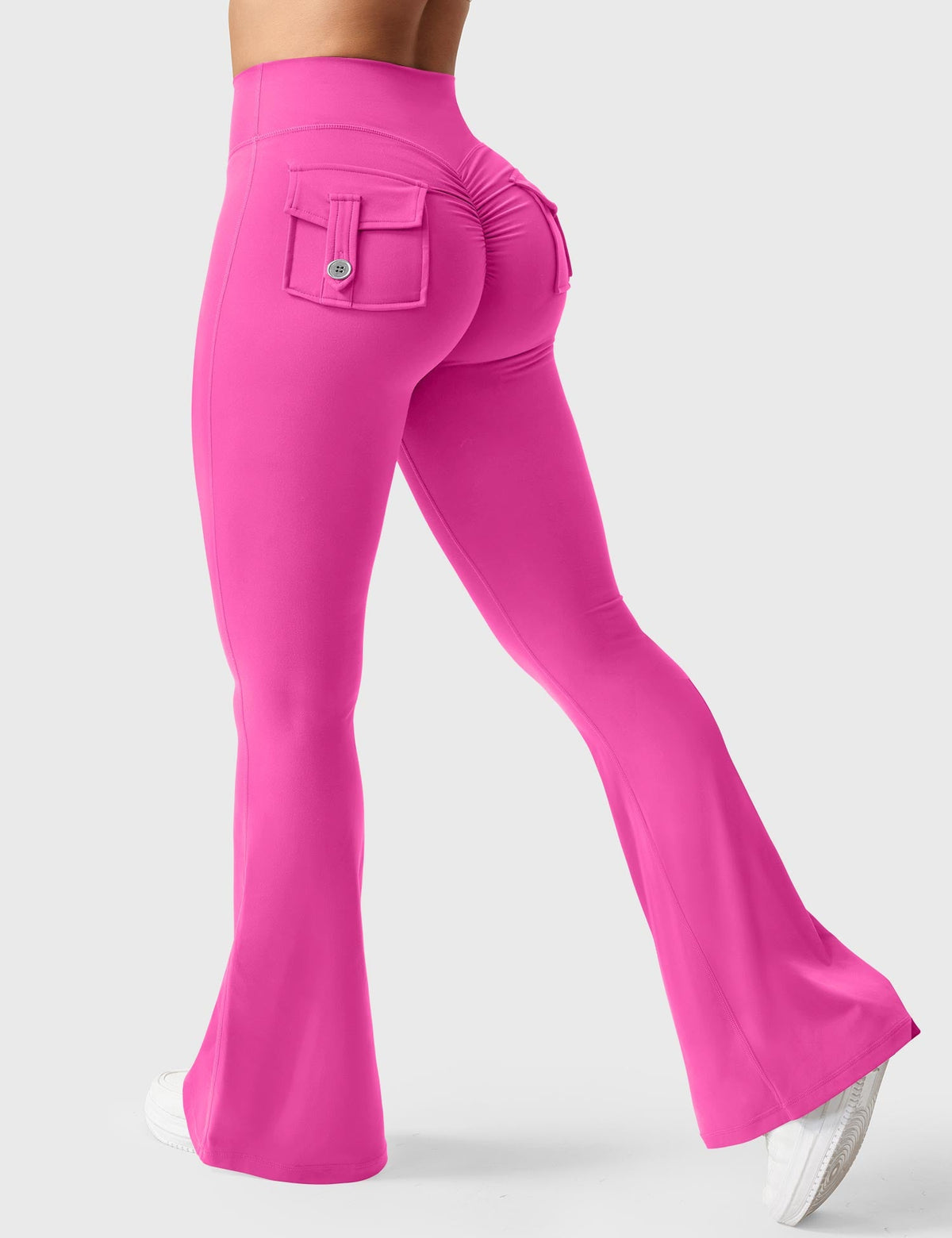 Leggings Brittany flare con tasche