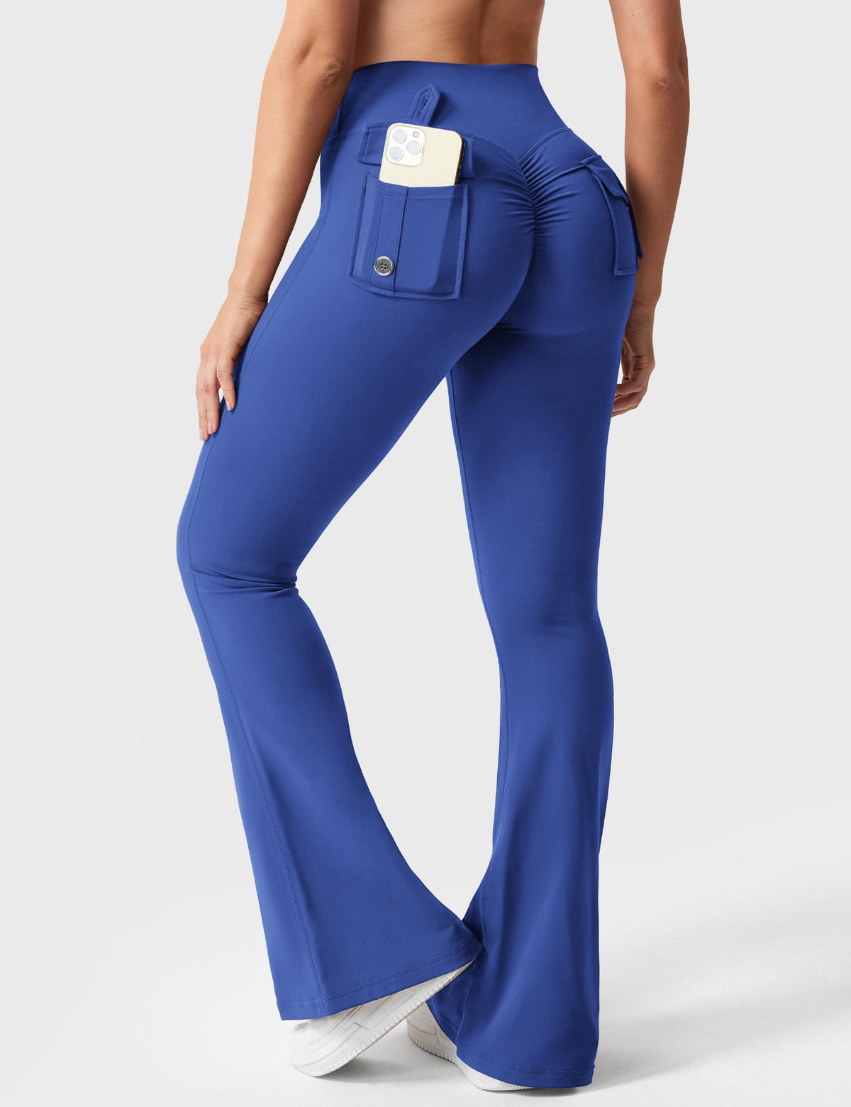 Leggings Brittany flare con tasche