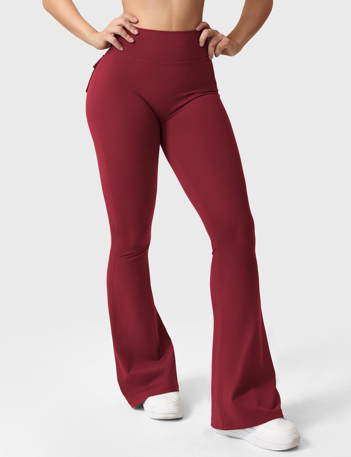 Leggings Brittany flare con tasche