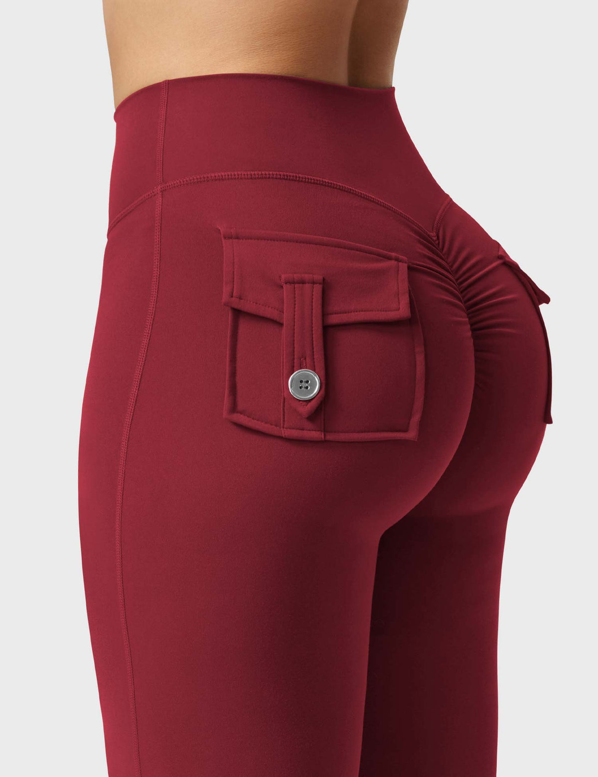 Leggings Brittany flare con tasche