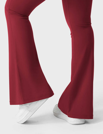 Leggings Brittany flare con tasche 30″