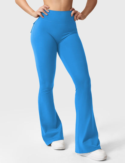 Leggings Brittany flare con tasche