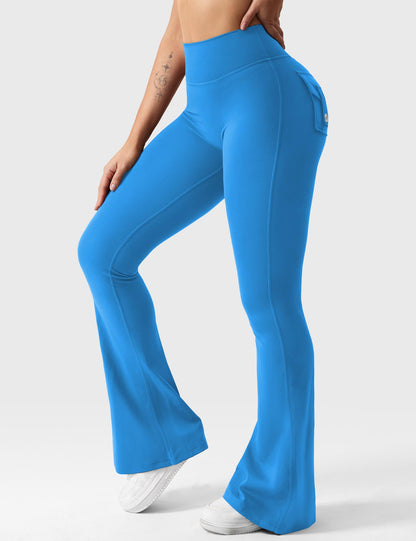 Leggings Brittany flare con tasche