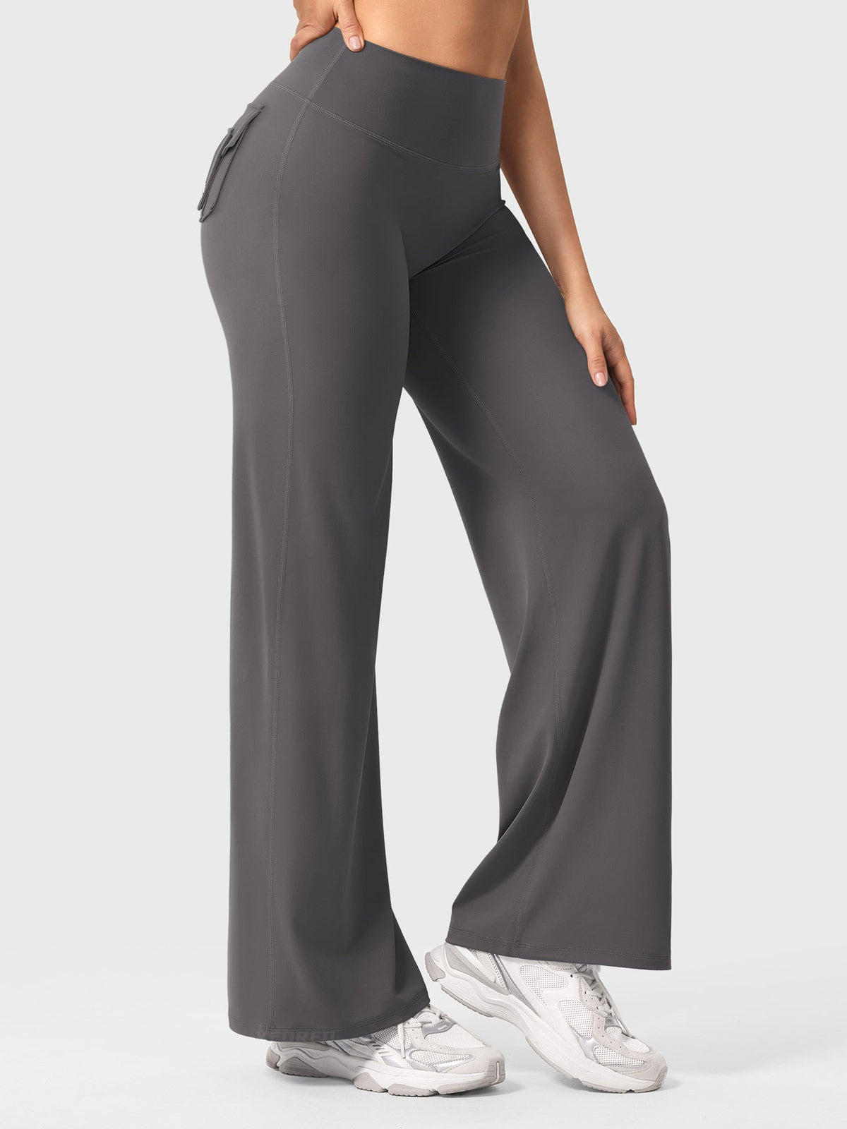 Leggings Casiey dritti con tasche 31,5″