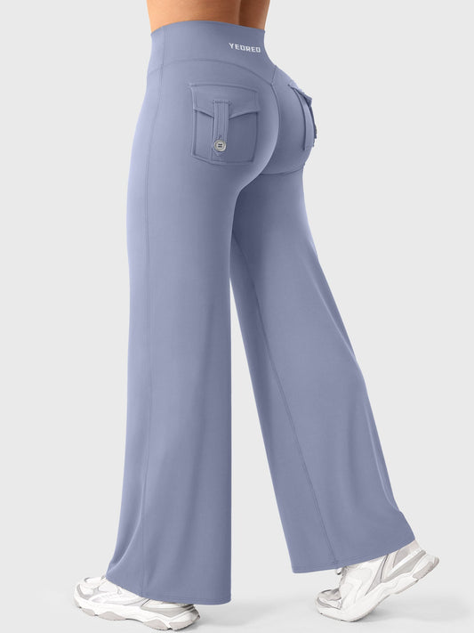 Leggings Casiey dritti con tasche 31,5″