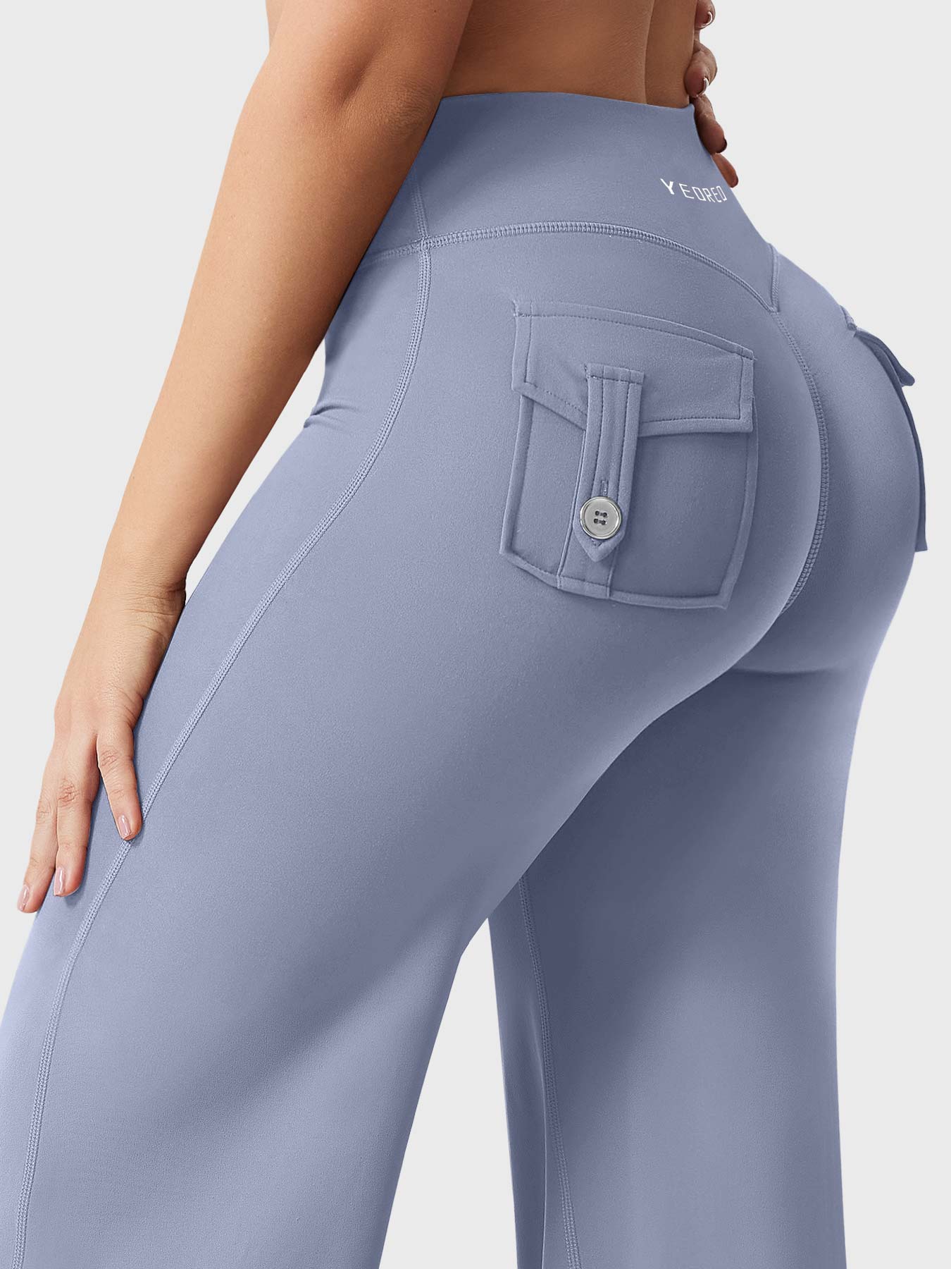 Yeoreo Casiey 31.5" Straight Leggings with Pockets