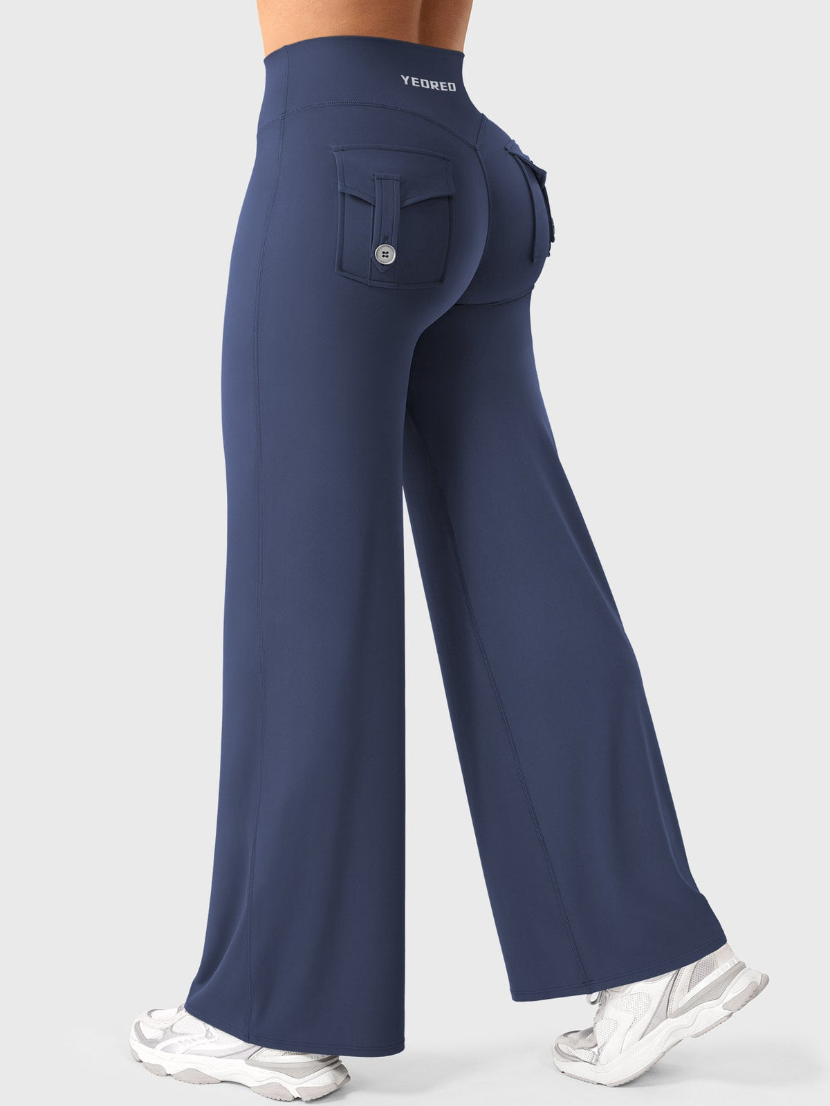 Leggings Casiey dritti con tasche 31,5″