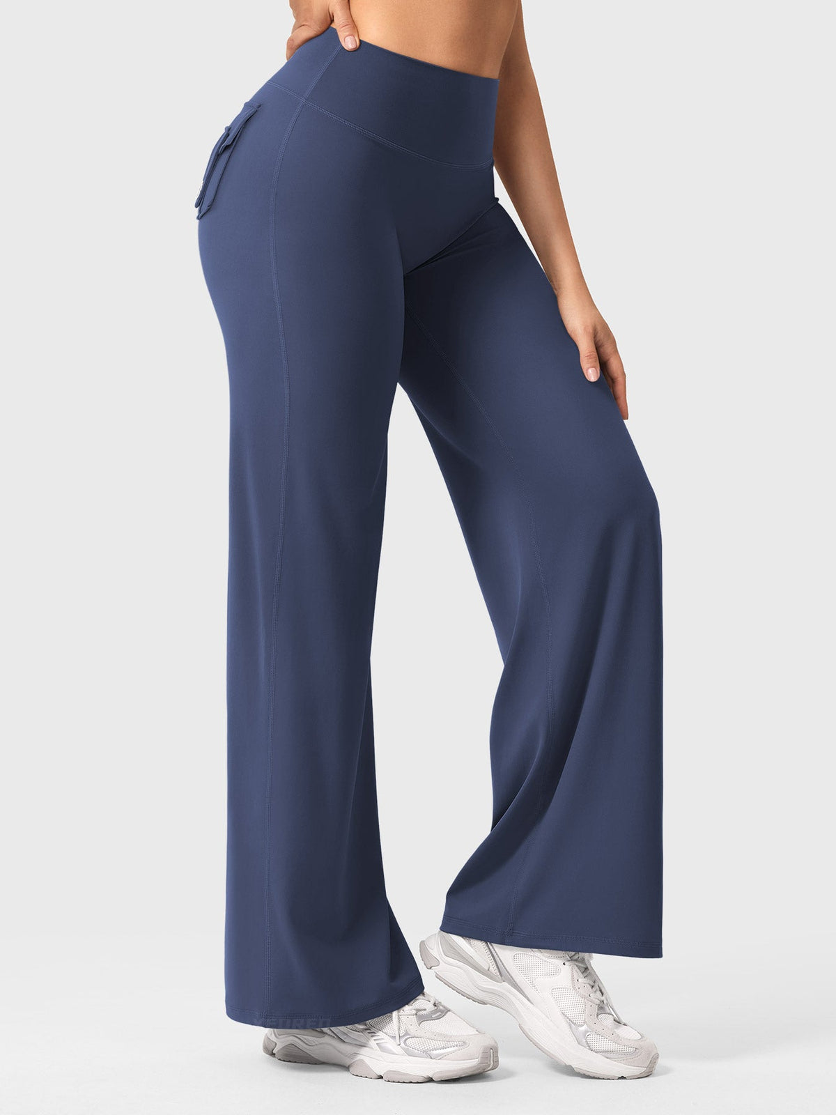 Leggings Casiey dritti con tasche 31,5″