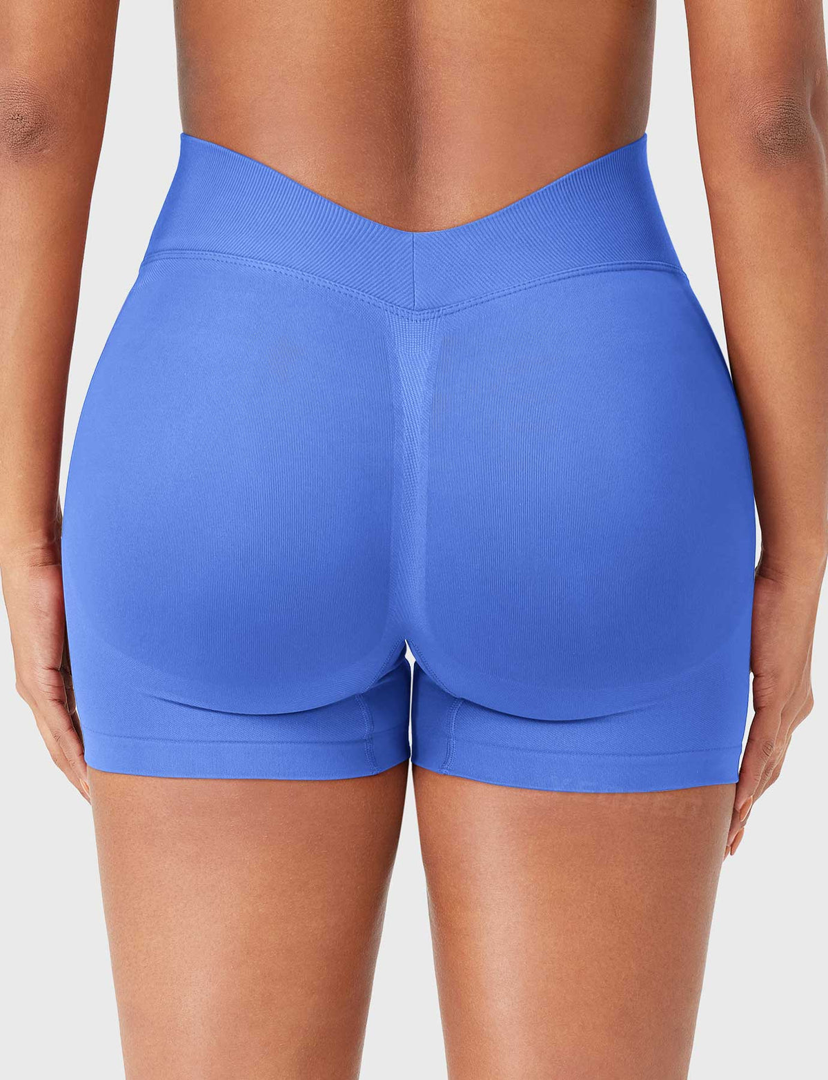Shorts SoftHue senza cuciture con schiena a V 3,6″