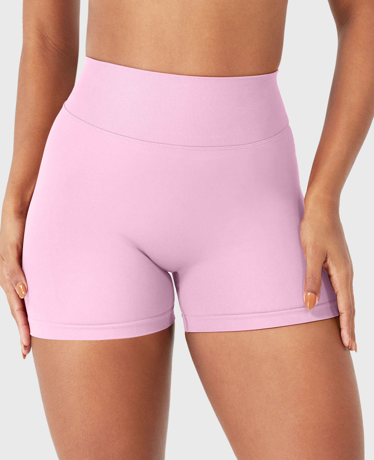 Shorts SoftHue senza cuciture con schiena a V 3,6″