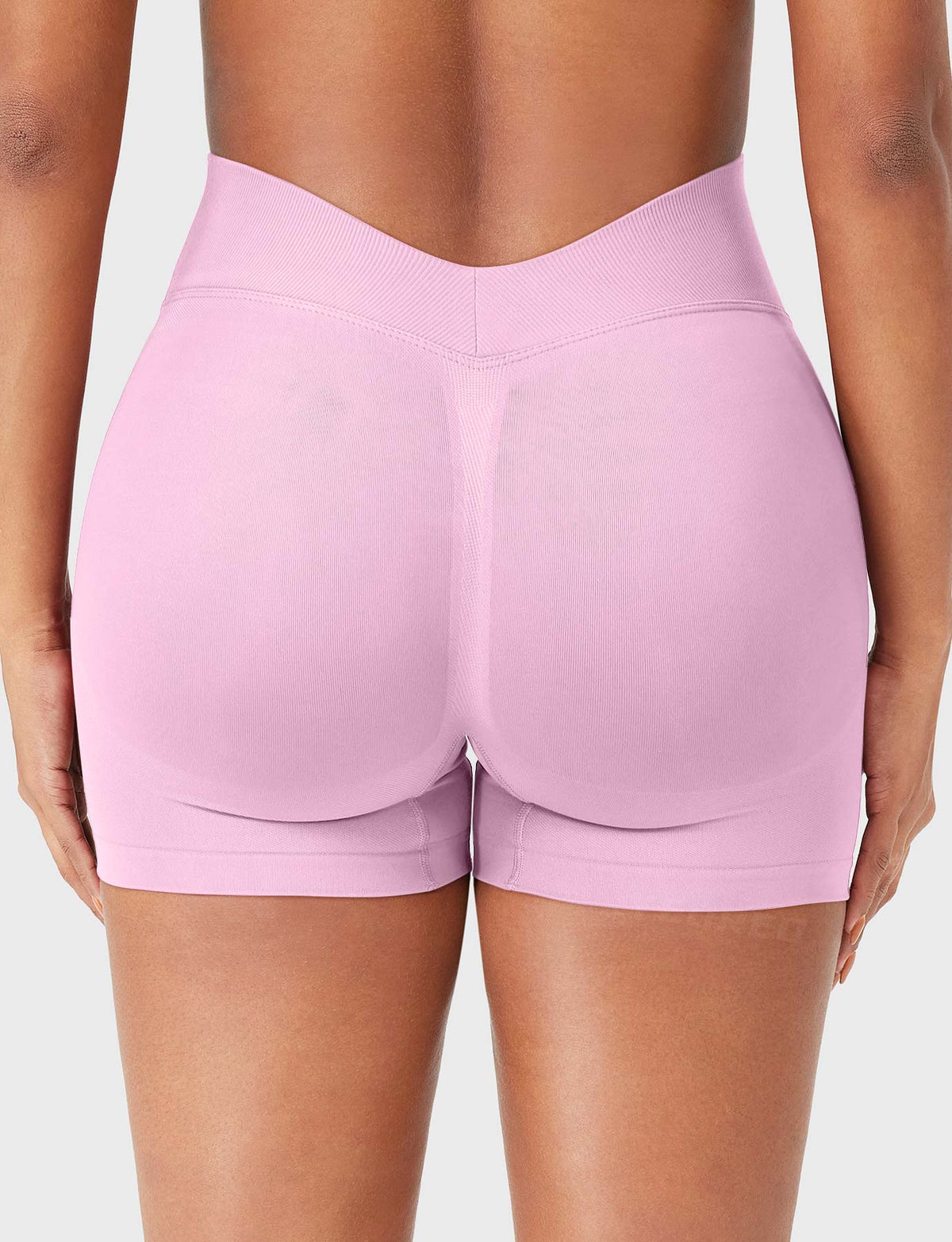 Shorts SoftHue senza cuciture con schiena a V 3,6″