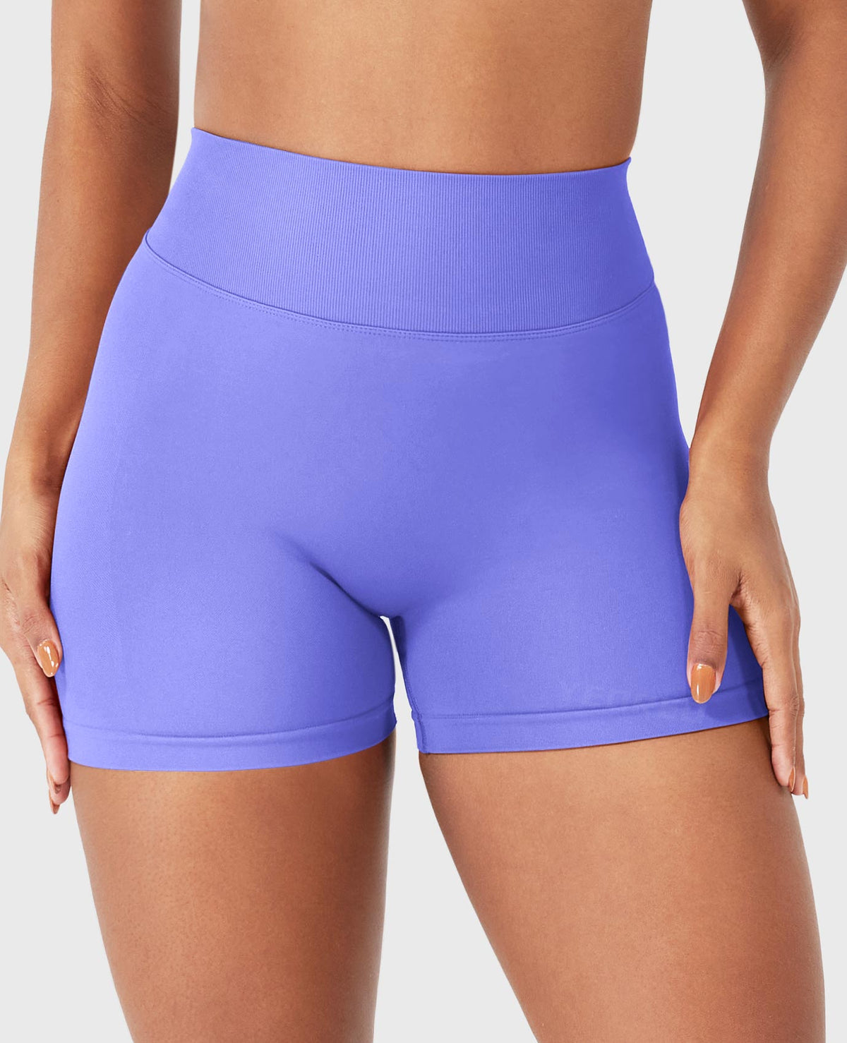 Shorts SoftHue senza cuciture con schiena a V 3,6″
