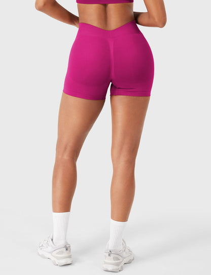 Shorts SoftHue senza cuciture con schiena a V 3,6″