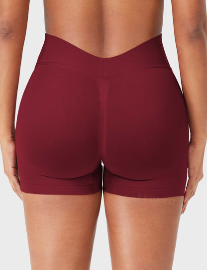 Shorts SoftHue senza cuciture con schiena a V 3,6″